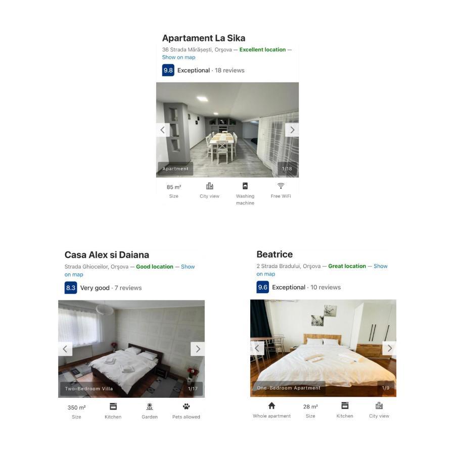 Apartament La Sika Orşova Екстериор снимка